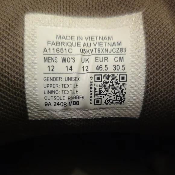 Converse Men's Chuck Taylor All Star High Street Sneakers - Picture 6 of 6